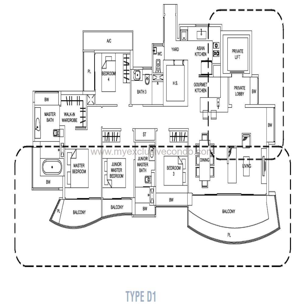 Hallmark Residences type D1