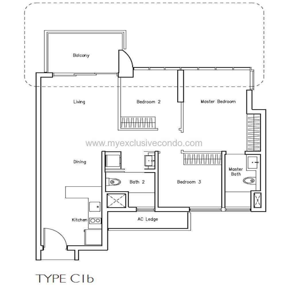 New Launch Condo - LakeVille - Type C1b