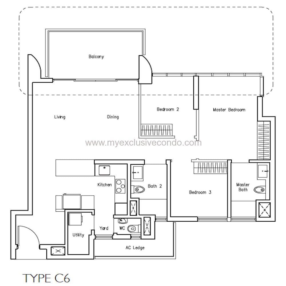 New Launch Condo - LakeVille - Type C6
