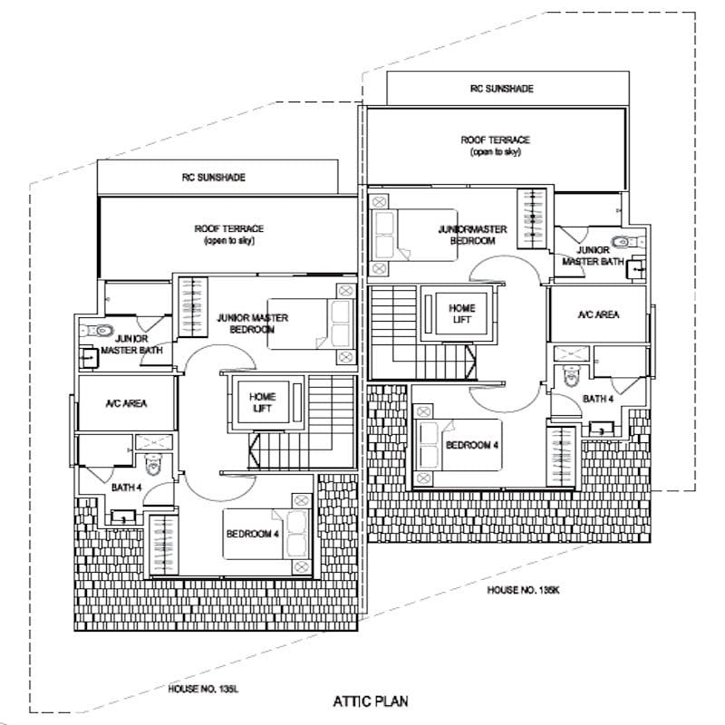 New Launch Condo - Whitley Residences - Attic Level