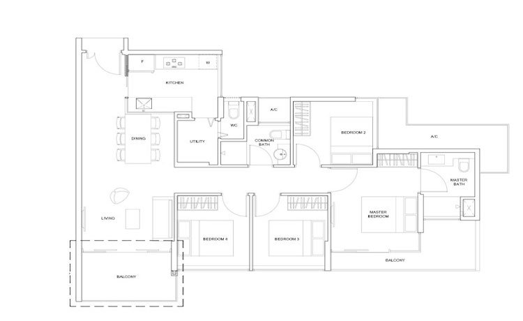 New Condo launch - Nine Residences - 4 bedrooms