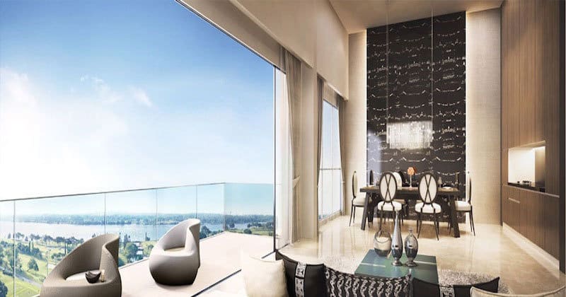 New Launches - Skies Miltonia - Living Room & balcony