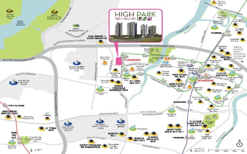High Park Residences - Location Plan