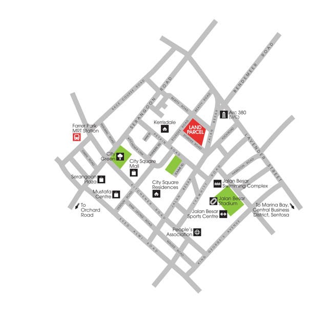 Sturdee Residences - Location Map