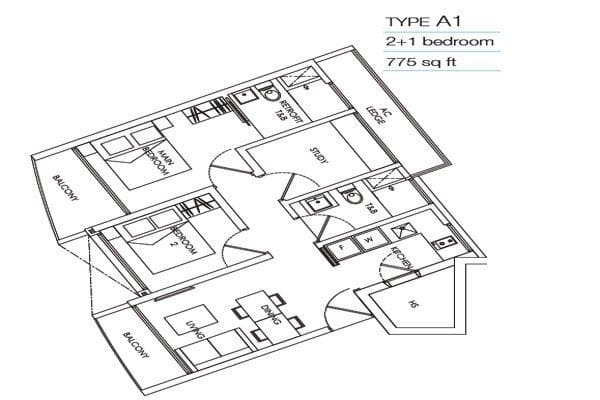 8M Residences - Floorplan