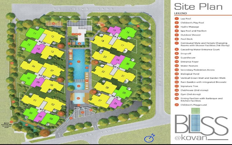 Bliss @ Kovan - Siteplan