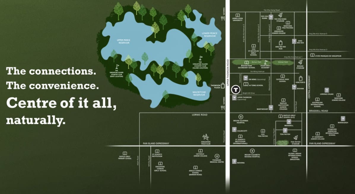 Thomson Three - Location Map