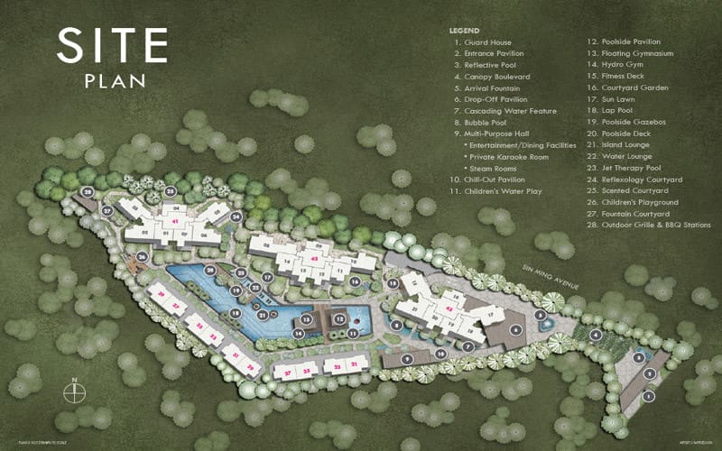 Thomson Three - Siteplan