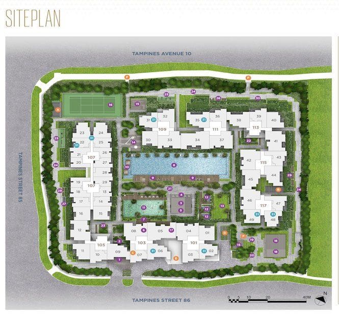 Alps Residences - Site Plan