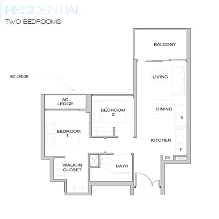 Kingsford Waterbay - Two Bedroom