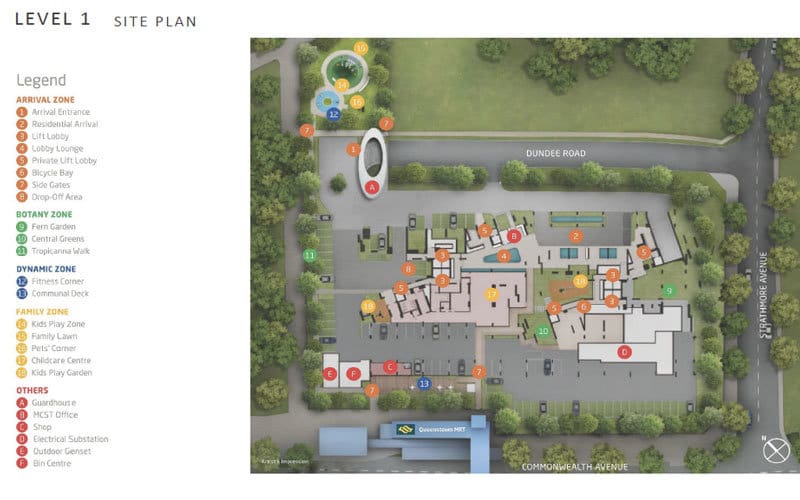 Queens Peak - Site Plan