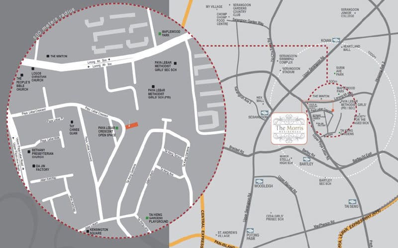 Morris Residences - Location Plan