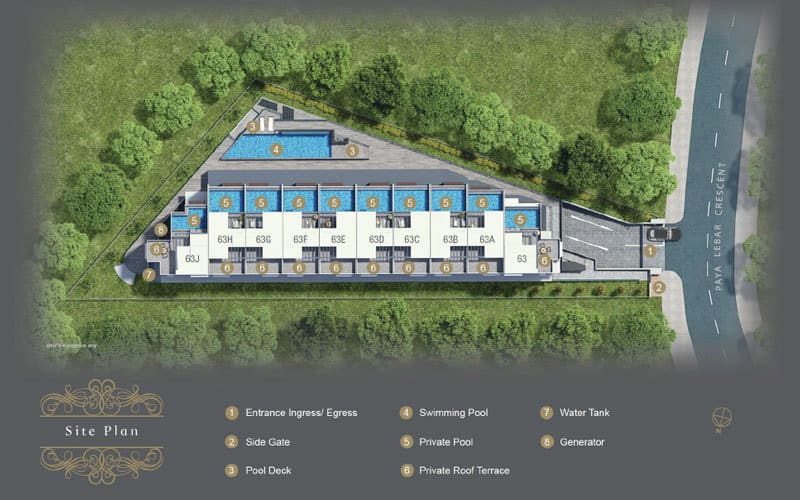 The Morris Residences - Site Plan