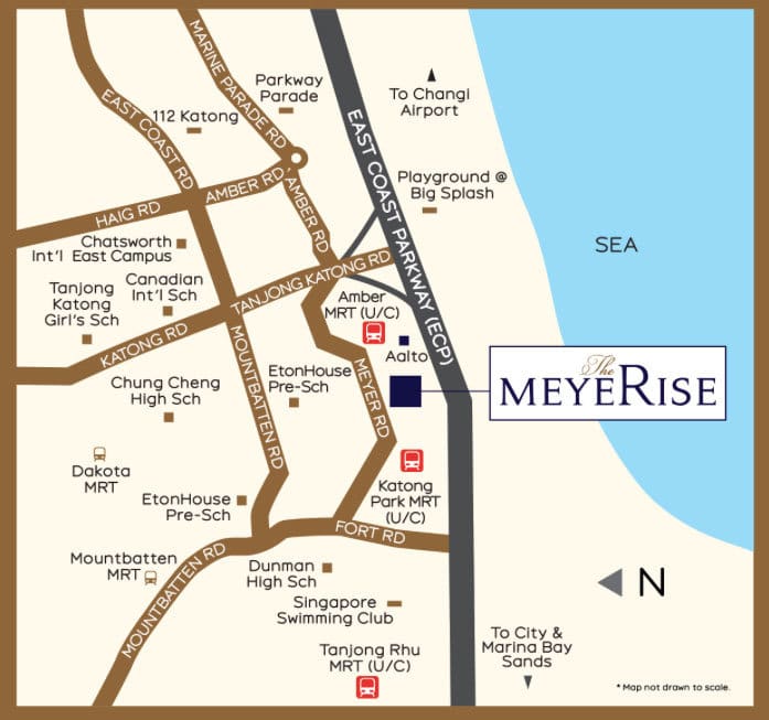 The Meyerise - Location plan
