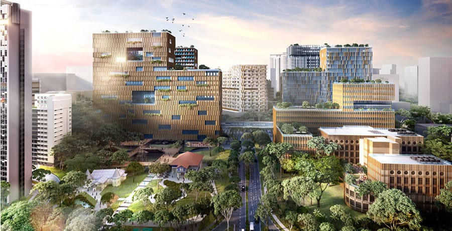 Artist Impression of Novena Health City