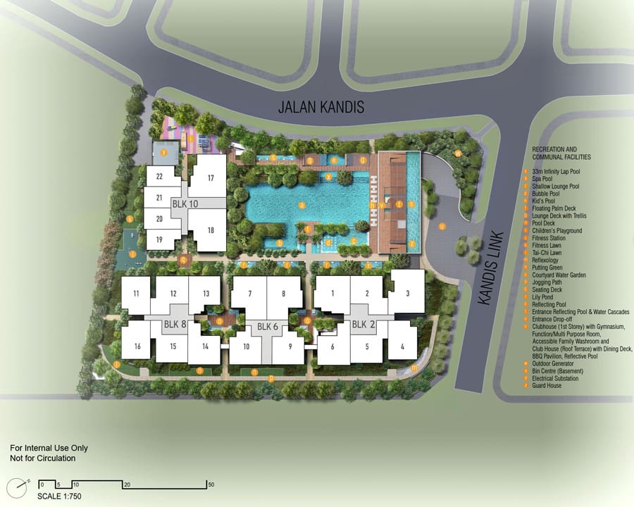 Kandis Residence - Site Plan