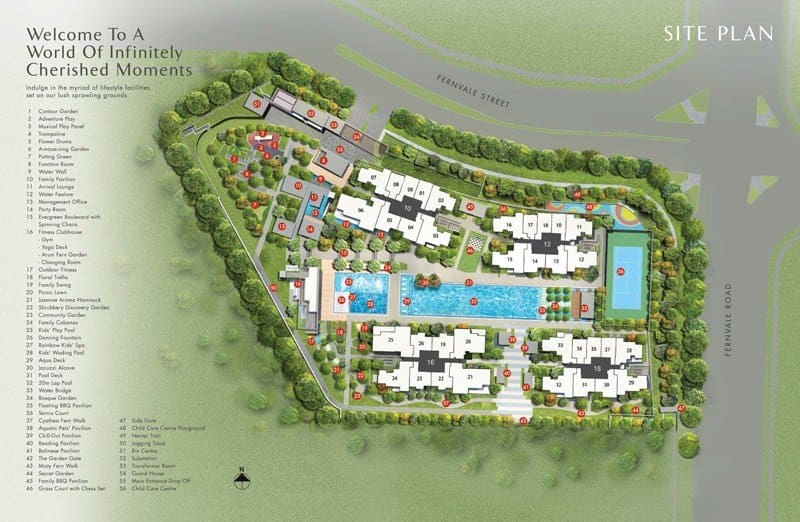 Parc Botannia - Siteplan