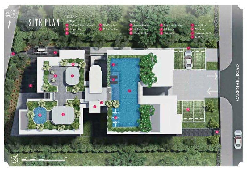 Carpmael Thirty-Eight - Siteplan