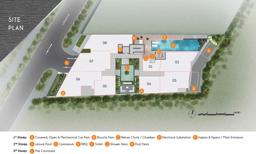 Rezi 35 - Site plan