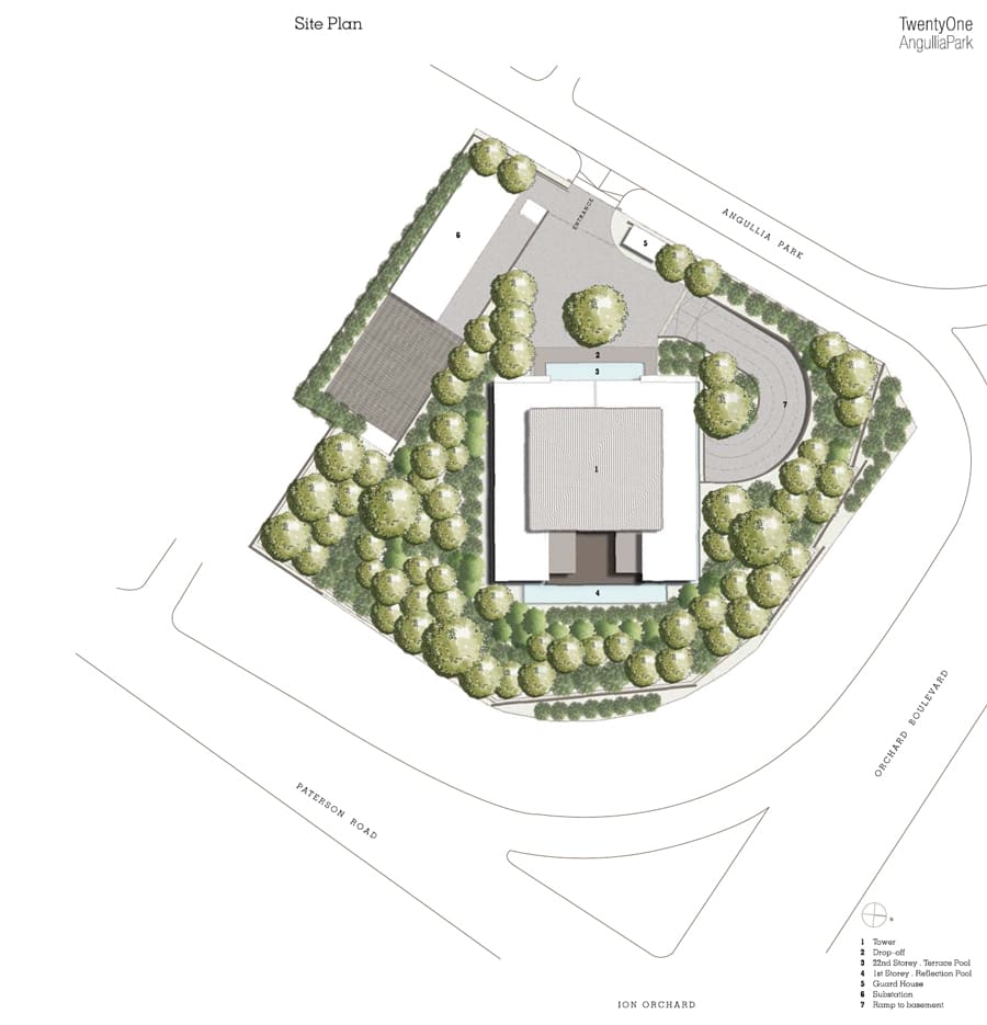 TwentyOne Angullia Park - Site Plan