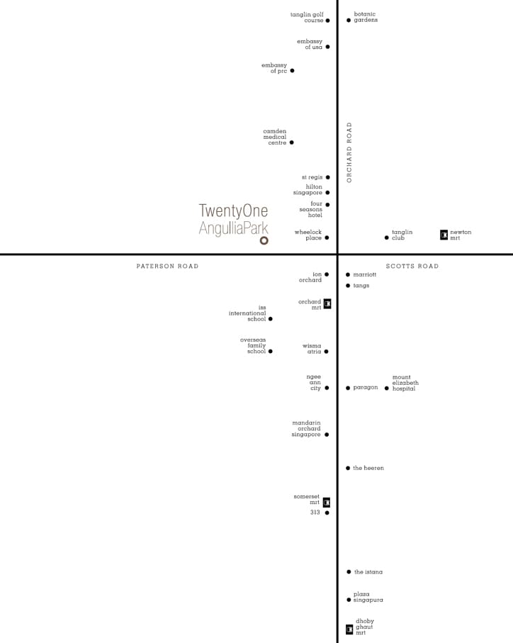 TwentyOne AngulliaPark - Location Map