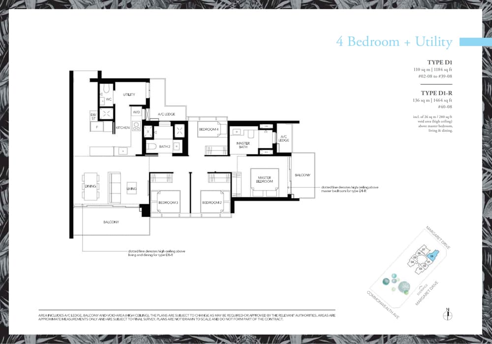 Margaret Ville - Floorplan - 4 Bedroom with Utility