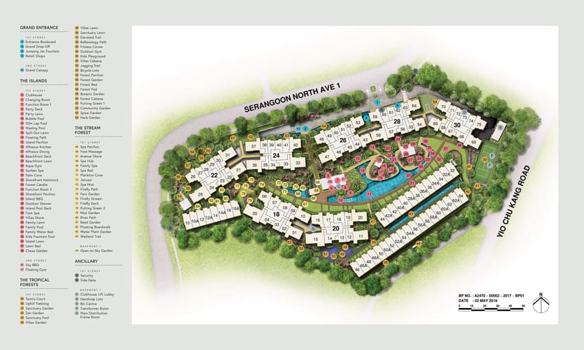 Affinity At Serangoon - Site Plan