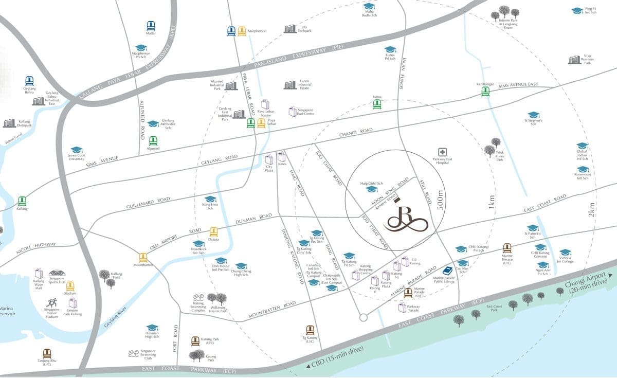 Location Map of The Ramford