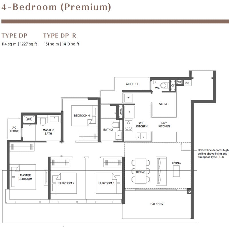 Parc Esta - Floorplan - 4 Bedroom
