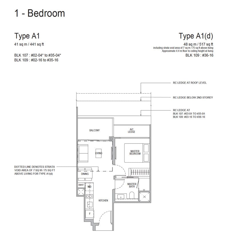 Whistler Grand - Floorplan - 1 Bedroom