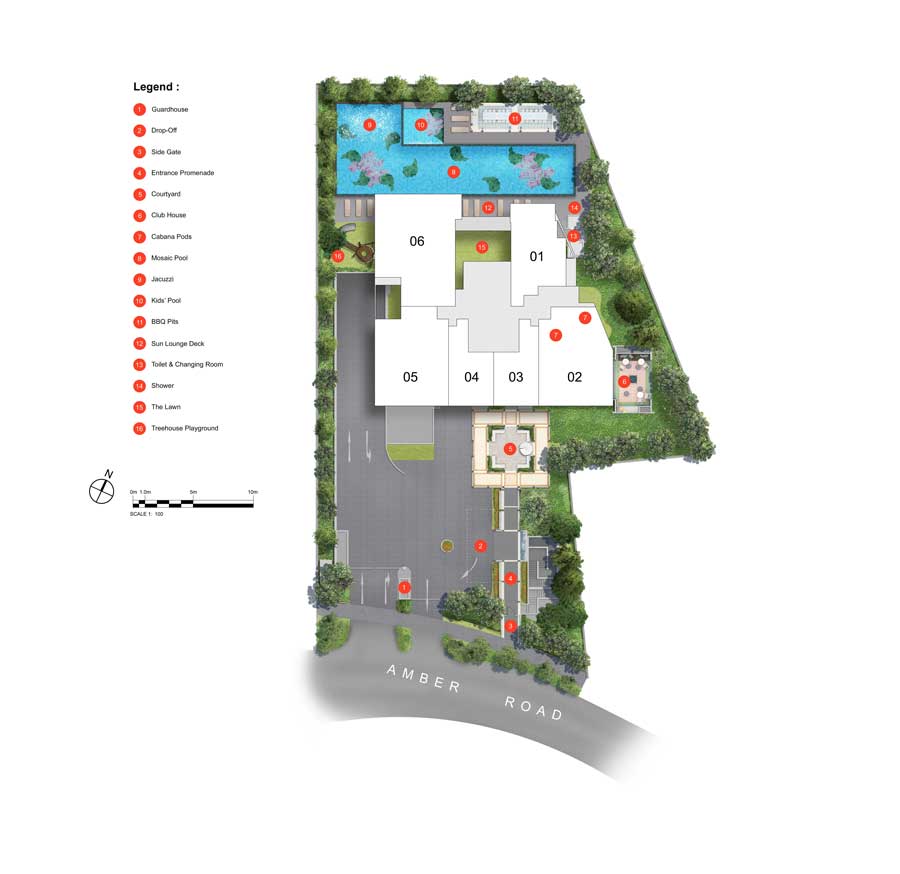 Siteplan of Nyon