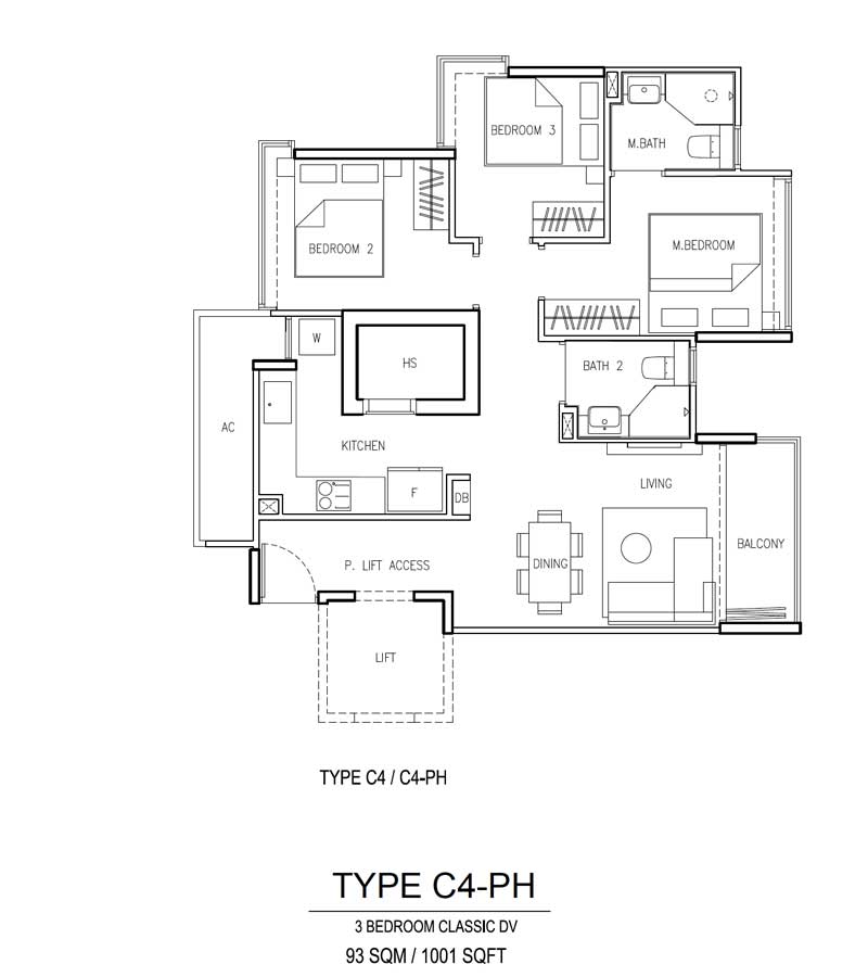 35 Gilstead - Floor Plan - 3 Bedroom