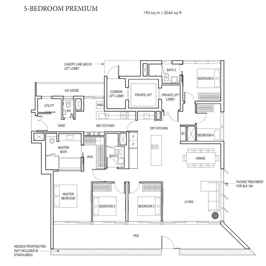 Amber Park - Floorplan - 5 Bedroom