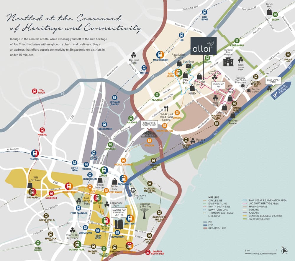 Location Map of Olloi condo