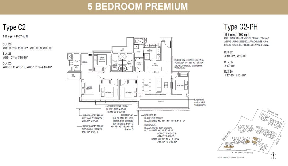 Piermont Grand EC - Floor Plan - 5 Bedroom Premium