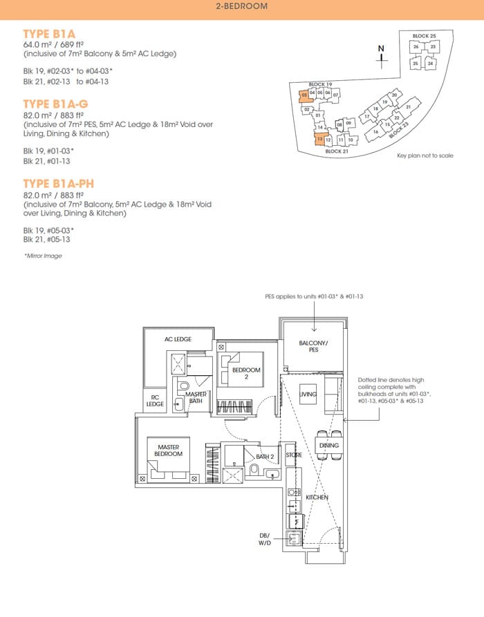 The Antares - Floorplan - 2 Bedroom