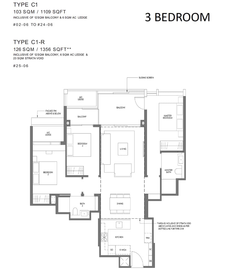 Meyer Mansion - Floor Plans - 3 Bedroom