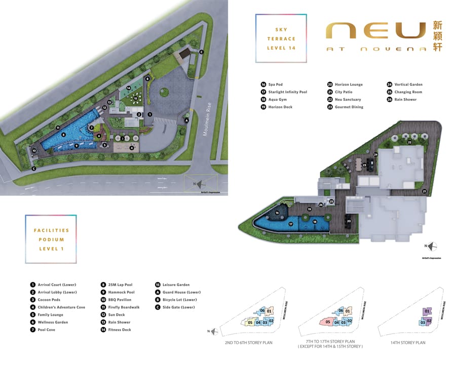 Neu At Novena - Site Plan