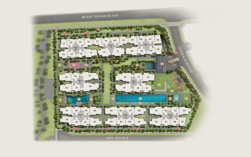 Royal Green - Site Plan