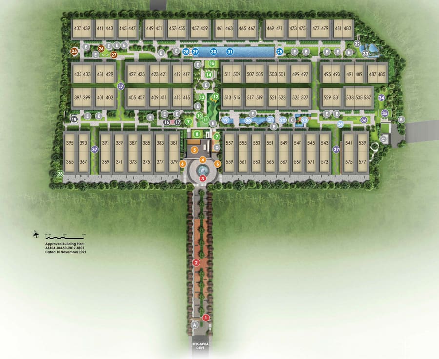 Belgravia Ace - Site Plan