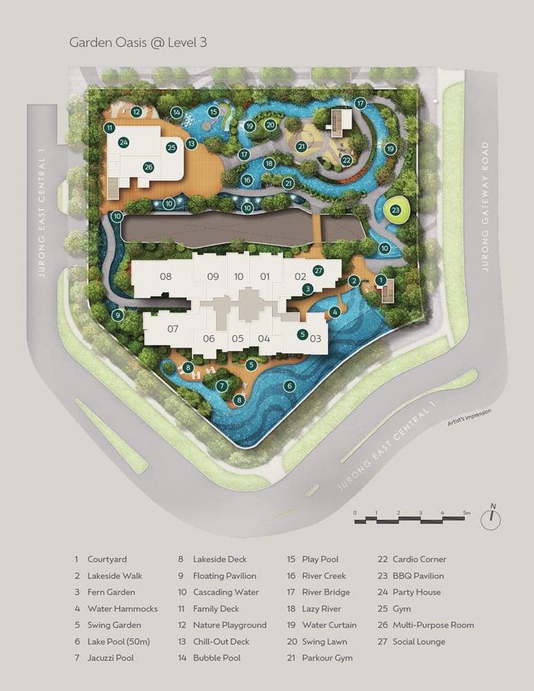 J’den new launch - Site Plan