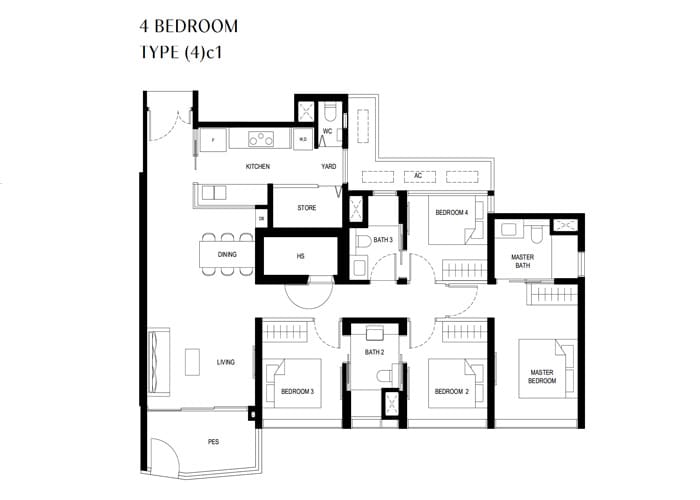 Lentor Hills Residences - Condo Floor Plans