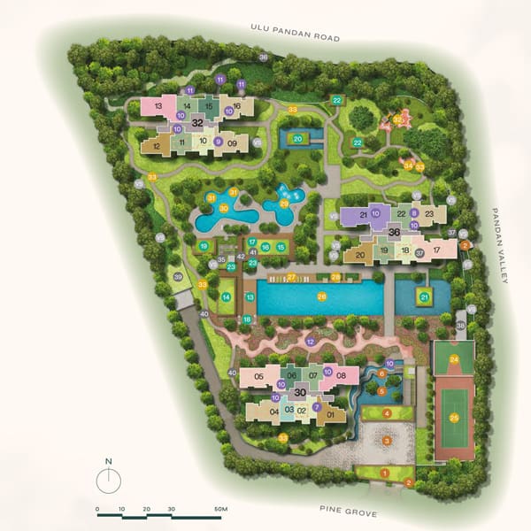 Pinetree Hill - Site Plan