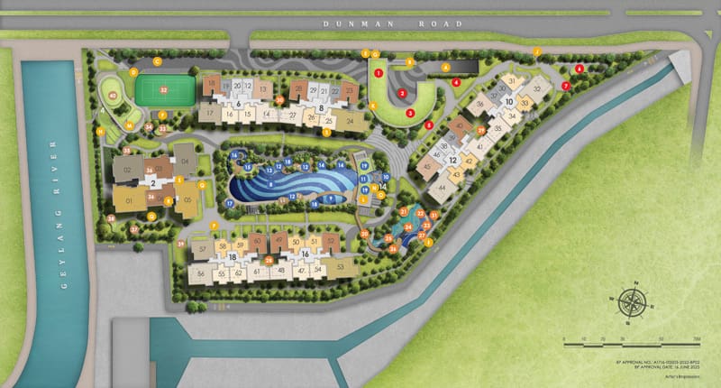 Grand Dunman - Site Plan