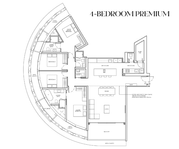 Newport Residences - 4 Bedroom Premium