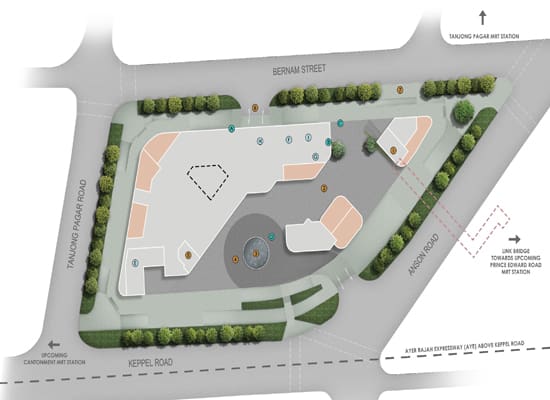 Newport Residences - Level 1 Site Plan