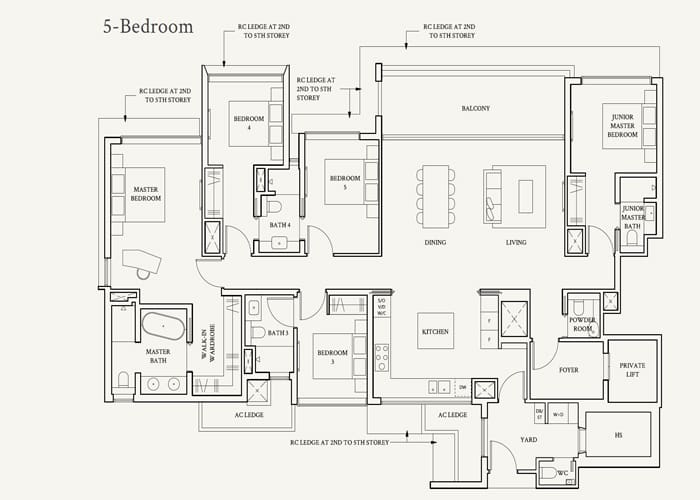 Watten House - 5 Bedroom