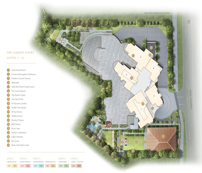 Klimt Cairnhill - Site Plan