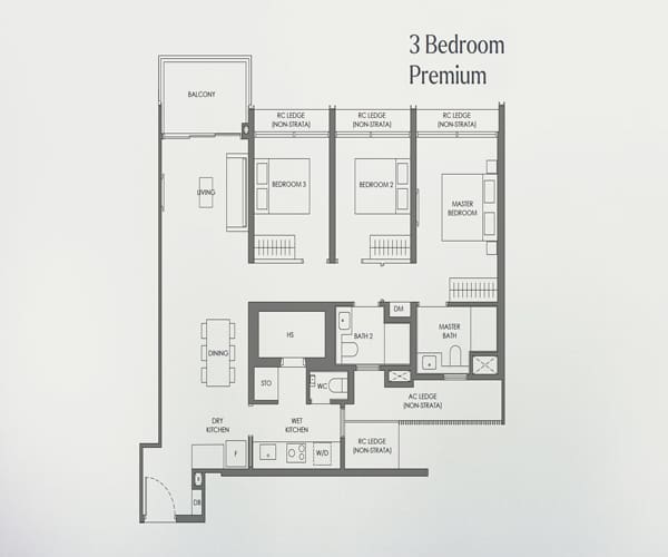 Nava Grove New Launch - 3 Bedroom Premium